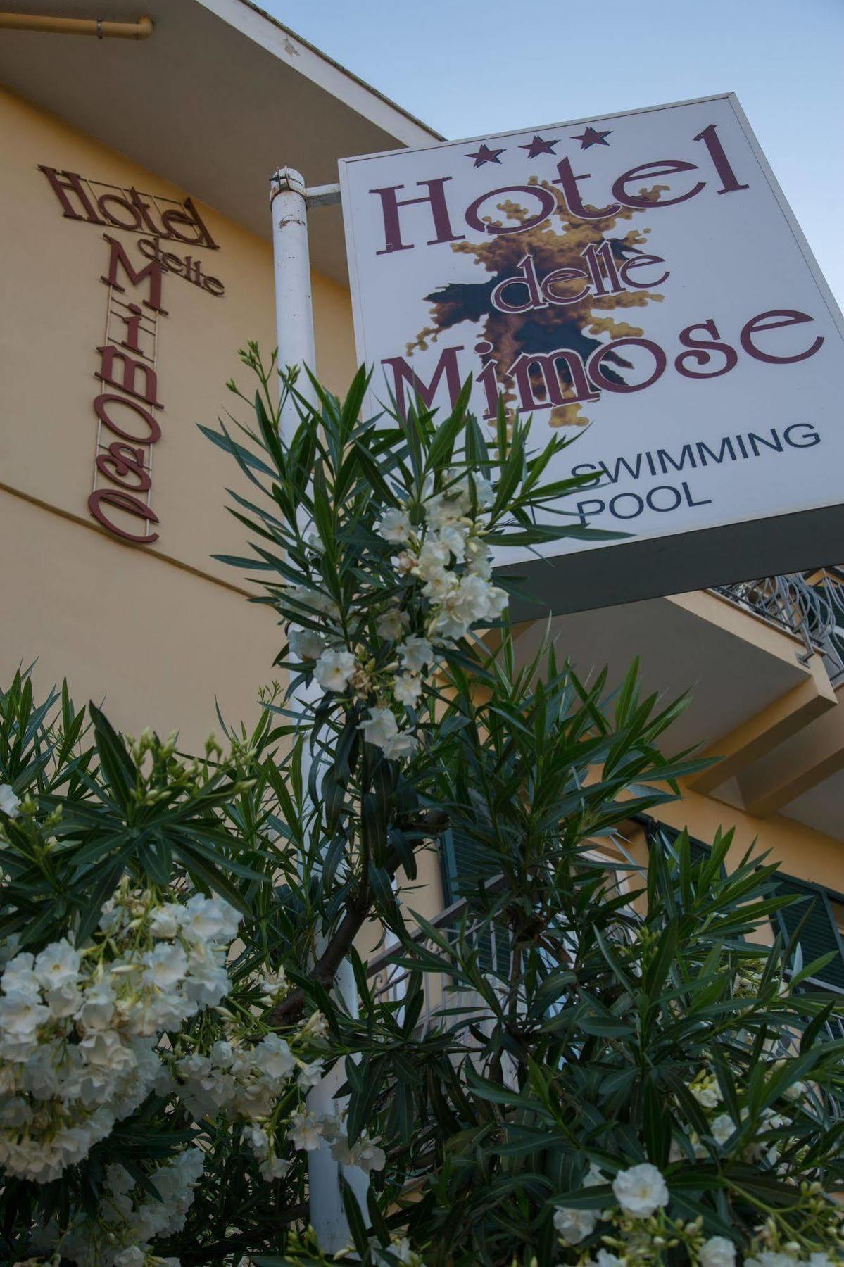 Hotel Delle Mimose Диано Марина Екстериор снимка